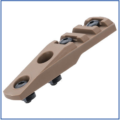 TMC - Nylon Fiber Picatinny M-LOK Cantilever Rail Section (3 Slot)
