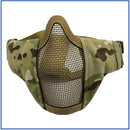 Bravo/Matrix V3 Strike Steel Metal Face Half Mask