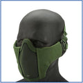Bravo V3 Strike Steel Metal Face Half Mask