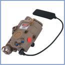 WADSN - PEQ-15 LA-5C Illuminator w/ Flashlight, Visible and IR Laser