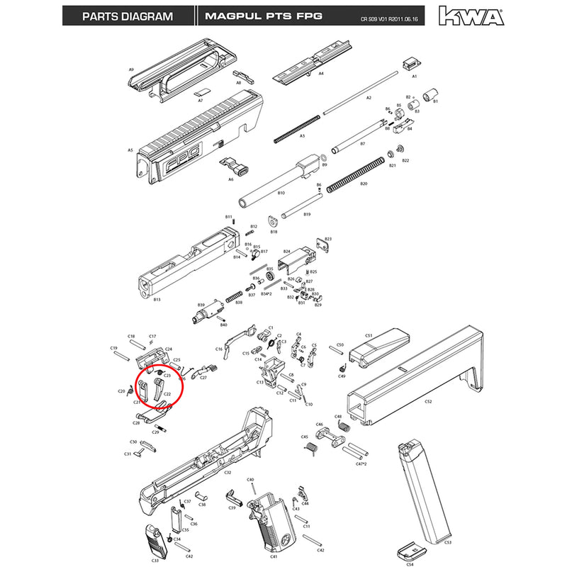 KWA - FPG - Replacement Parts