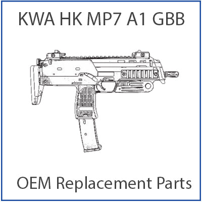 KWA - HK MP7A1 GBB OEM Replacement Parts