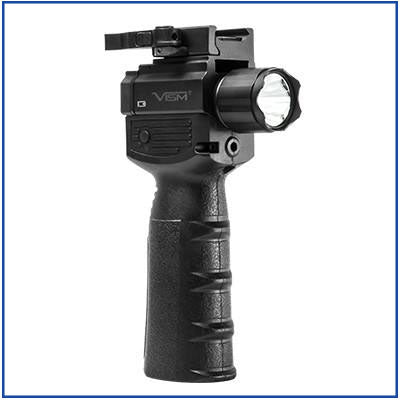 NcStar - Vertical Grip w/Strobe Flashlight & Red Laser