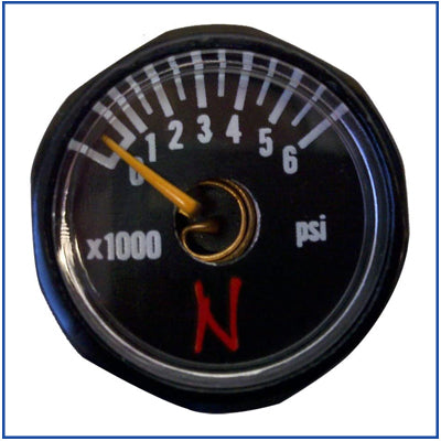 Ninja Micro Pressure Gauge - 6000 PSI