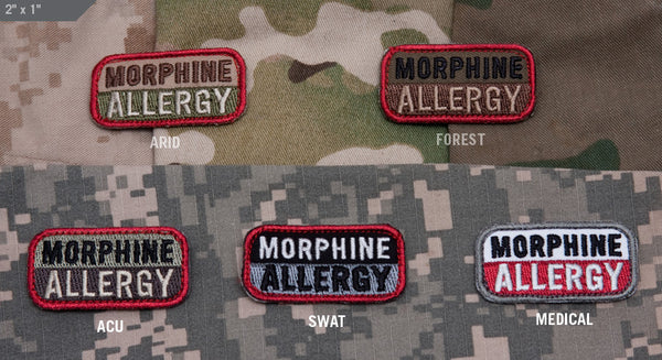 Morphine Allergy Patch